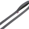 78514-74 Povodac Soft 15mm, 120cm, Sivo-Crni – Izdržljiv i stilski povodac za svakodnevne šetnje