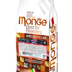 Monge BWild Low Grain Puppy & Junior Jelen – Kompletna ishrana za štence i mlade pse svih rasa 15kg