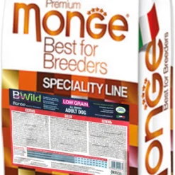 Monge BWild Low Grain Adult Jelen – Kompletna ishrana za odrasle pse svih rasa 15kg