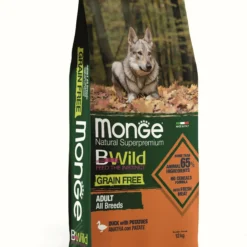 Monge BWild Grain Free Pačetina sa krompirom – Kompletna hrana za odrasle pse svih rasa