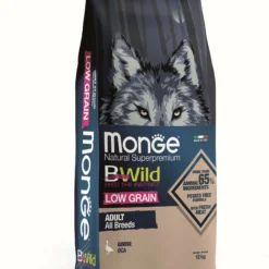 Monge BWild Low Grain Adult Guska – Kompletna hrana za odrasle pse svih rasa