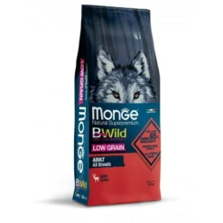 Monge BWild Low Grain Adult Jelen – Kompletna hrana za odrasle pse svih rasa