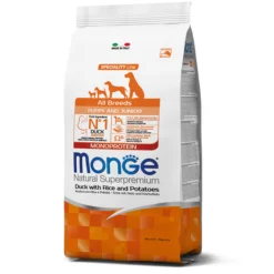 Monge All Breeds Puppy & Junior Monoprotein Pačetina i Krompir – Kompletna ishrana za štence svih veličina 12kg