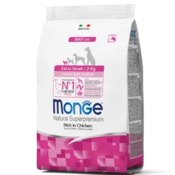 Monge Extra Small Puppy Piletina – Kompletna ishrana za štence ekstra malih rasa 800g