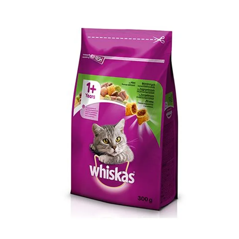 WHISKAS ADULT JAGNJETINA & SARGAREPA300G