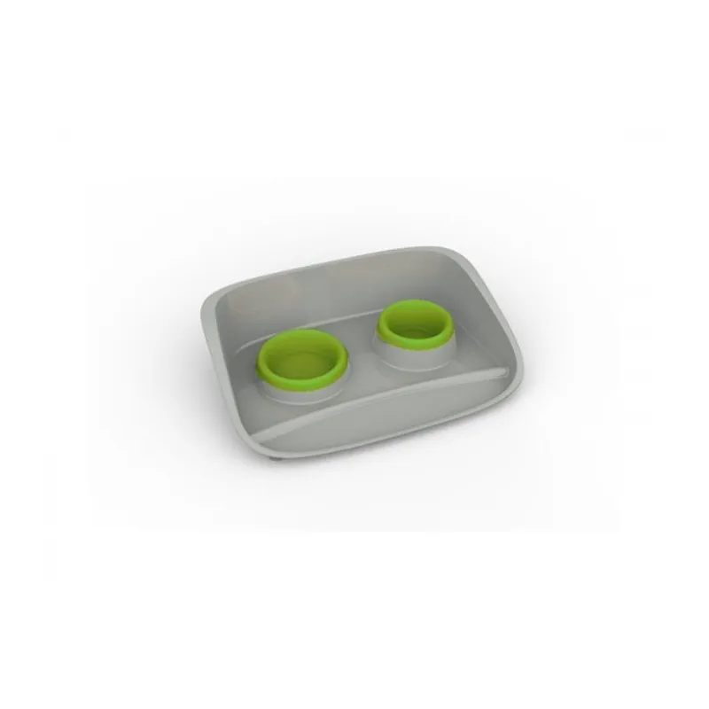 PET MAX SET STELLA 0.25+0.3L SIVO-ZELENA