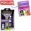 Furminator za srednje i velike mačke sa kratkom dlakom M/L (GRATIS - kompletan vodič korišćenja)