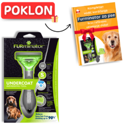 Furminator za male rase sa dugom dlakom S (GRATIS - kompletan vodič korišćenja)