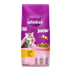 Whiskas Junior Piletina – Kompletna ishrana za zdravo odrastanje mačića 14kg