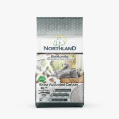 Northland Super Premium Grudvajući Beli Pesak sa mirisom aktivnog karbona – Superiorna higijena za vašu mačku