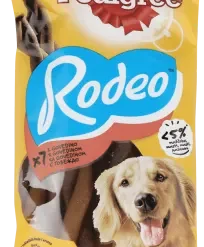 PEDIGREE Rodeo 123g – Ukusna poslastica za odrasle pse sa govedinom