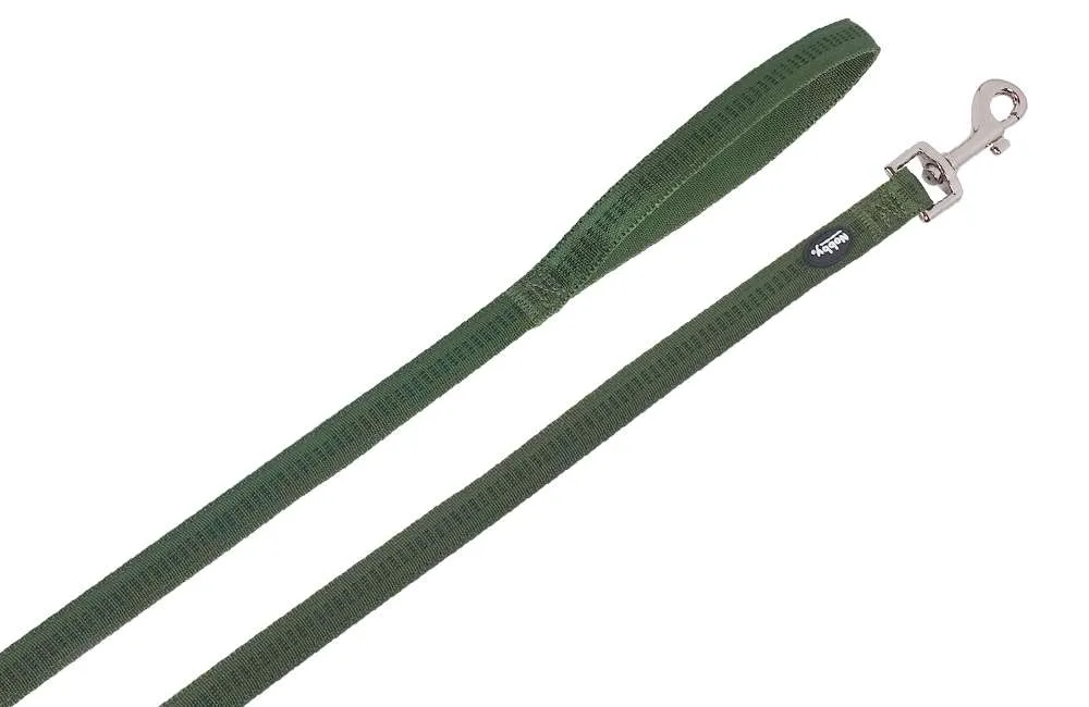 Povodac Soft Grip 10mm, 120cm, Maslinasto Zelena – Udoban i čvrst povodac sa dodatnim prianjanjem za vašeg psa