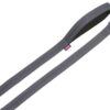 78515-74 Povodac Soft 20mm, 120cm, Sivo-Crna – Izdržljiv i elegantan povodac za velike pse