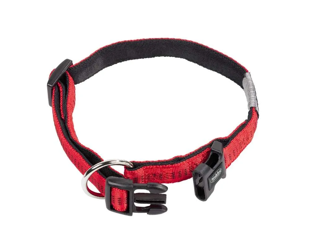 Ogrlica Soft 10mm, 20/30cm, Crvena – Udobna i elegantna ogrlica za Vašeg psa