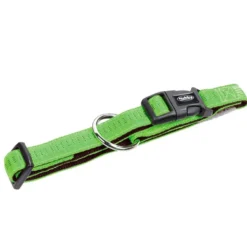 Ogrlica za pse Soft Grip 25mm, 120cm, Zeleno-Crna – Izdržljiva i udobna ogrlica sa dodatnim prianjanjem za sigurnu šetnju