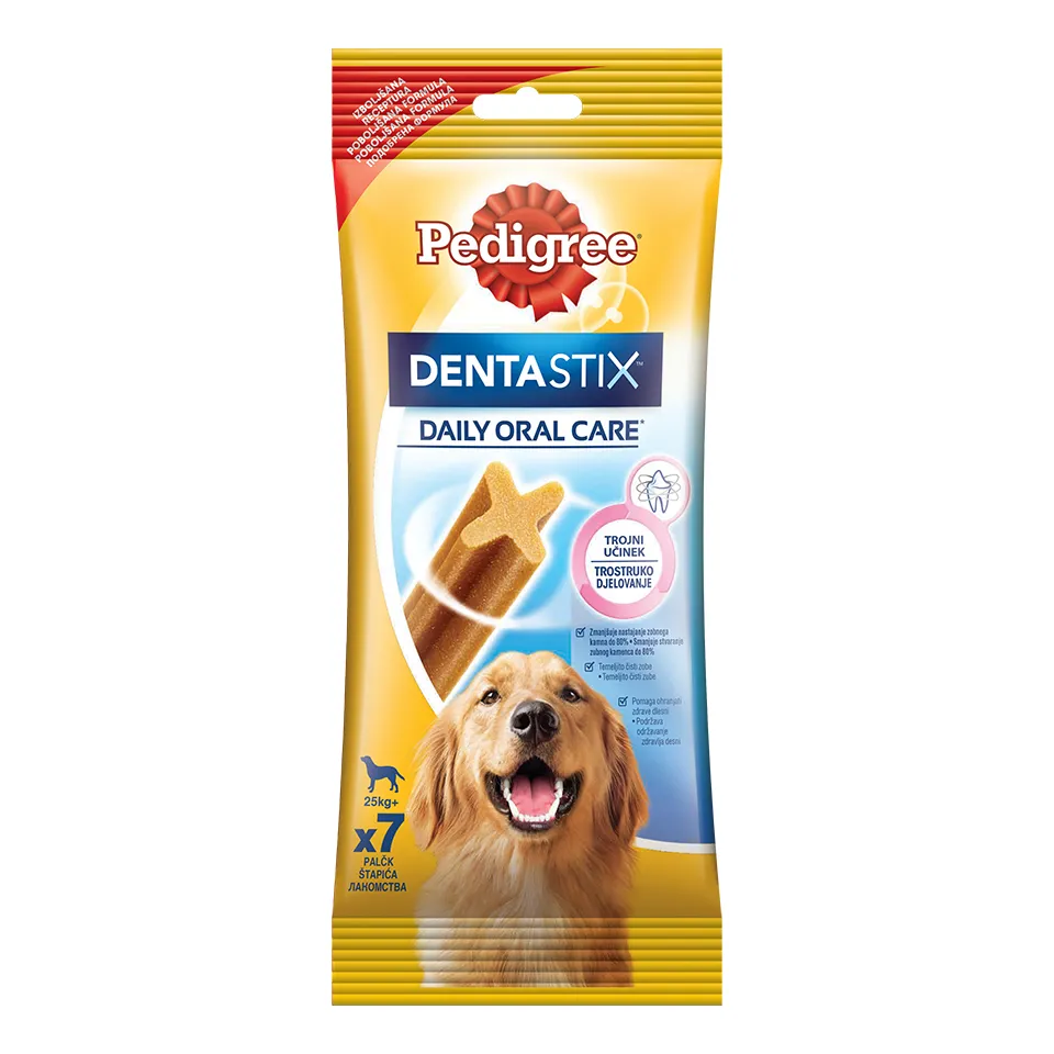 PEDIGREE Denta Stix 270g – Dodatna hrana za dentalno zdravlje pasa