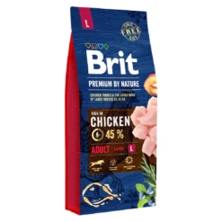 Brit Premium by Nature Adult Large Breeds – Kompletna hrana za odrasle pse velikih rasa sa piletinom 🐾