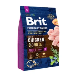 Brit Premium by Nature Adult Small Breeds – Kompletna hrana za odrasle pse malih rasa sa piletinom 🐾