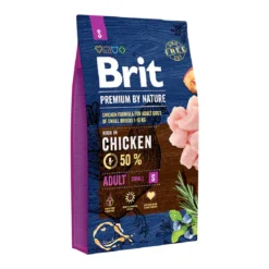 Brit Premium by Nature Adult Small Breeds – Kompletna hrana za odrasle pse malih rasa sa piletinom 🐾