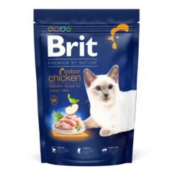 Brit Premium by Nature Cat Indoor Chicken – Potpuna vrhunska hrana za mačke koje žive u zatvorenom prostoru sa piletinom 🏡🐾