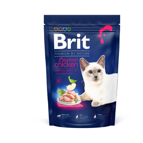 Brit Premium by Nature Cat Sterilized Chicken - Слика 2