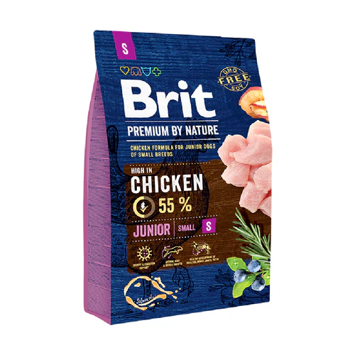 Brit Premium by Nature Junior Small Breeds – Kompletna hrana za mlade pse malih rasa sa piletinom 🐾