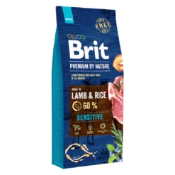 Brit Premium by Nature Sensitive Lamb – Kompletna hrana za pse sa osetljivim varenjem, jagnjetinom i pirinčem 🐾