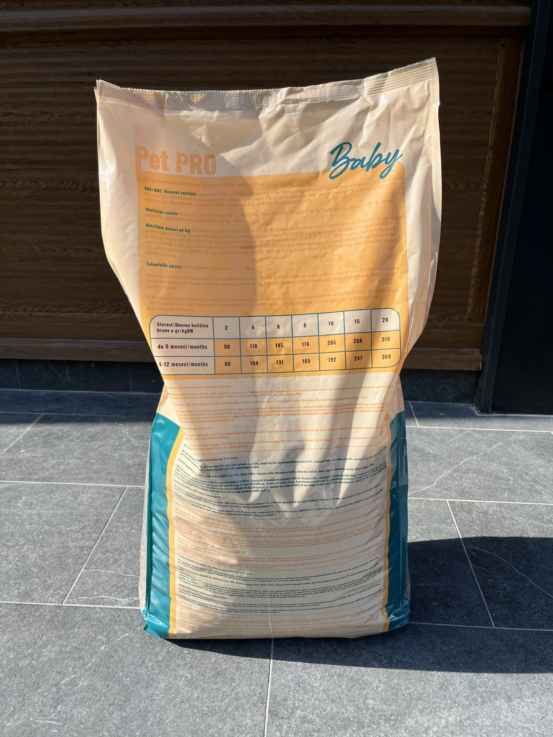 Pet Pro Baby 12 kg – Kompletna hrana za štenad i mlade pse svih rasa