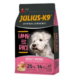 JULIUS K9 HYPOALLERGENIC 12kg – Hipoalergenska hrana sa jagnjetinom, ribom i pirinčem za odrasle pse malih i srednjih rasa