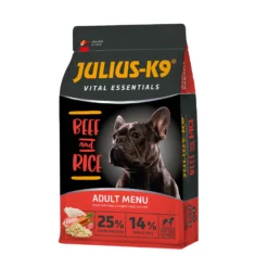 JULIUS K9 VITAL ESSENTIALS 12kg – Potpuna hrana za odrasle pse malih i srednjih rasa sa govedinom, piletinom, ribom i pirinčem