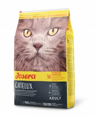 Josera Catelux – Kompletna ishrana za izbirljive mačke sklone stvaranju kuglica dlake