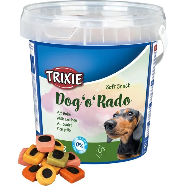 TRIXIE Soft Snack Happy Hearts u Kanti 500g – Poslastice koje će Vaš pas obožavati