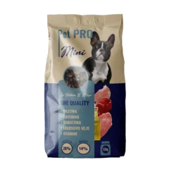 Pet Pro Mini Govedina i Piletina 12 kg – Kompletna hrana za odrasle pse malih rasa