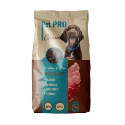 Pet Pro Choco 12 kg – Kompletna hrana za odrasle pse sa govedinom i svinjetinom