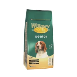 WILLOWY GOLD LIGHT & SENIOR Kompletna hrana za starije i osetljive pse sa hidrolizovanom piletinom 15kg