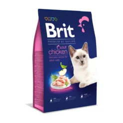 Brit Premium by Nature Cat Adult Chicken – Potpuna vrhunska hrana za odrasle mačke sa piletinom 🐾