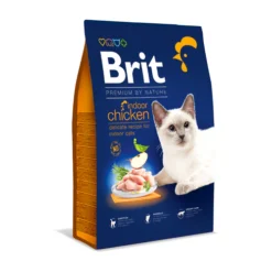Brit Premium by Nature Cat Indoor Chicken – Potpuna vrhunska hrana za mačke koje žive u zatvorenom prostoru sa piletinom 🏡🐾