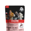 PET REPUBLIC Kesica za Odrasle Mačke 100g – Fileti sa Komadićima Teletine
