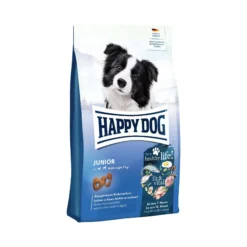 Happy Dog Junior Original – 10kg – Vrhunska hrana za mlade pse svih rasa sa piletinom, jagnjetinom i ribom