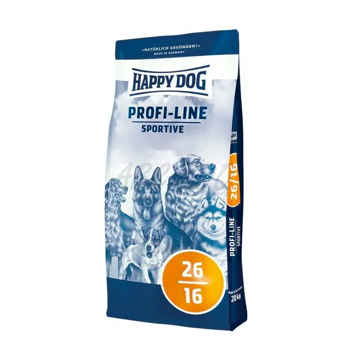 Happy Dog Profi Line 26/16 – 20kg – Kompletna hrana za aktivne pse svih rasa