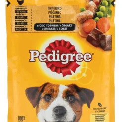 PEDIGREE Kesa Adult Piletina i Povrće 100g – Ukusna i hranljiva kombinacija za odrasle pse
