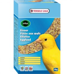 Orlux Eggfood Dry Canary 1kg – Kompletna suva jajčana hrana za kanarince, bogata esencijalnim hranljivim sastojcima za optimalan rast, zdravlje perja i opštu vitalnost ptica.