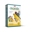 Ovomix Gold Giallo 1kg – Dopunska jajčana hrana za ptice zrnojede, obogaćena esencijalnim hranljivim sastojcima za podršku rastu, perjanju i opštem zdravlju ptica.