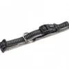 Ogrlica za pse Soft Grip 25mm, 120cm, Crna – Izdržljiva i elegantna ogrlica sa dodatnim prianjanjem za sigurne šetnje