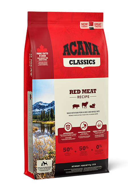 Acana Dog Classics Red Meat – Kompletna hrana za pse svih rasa i uzrasta