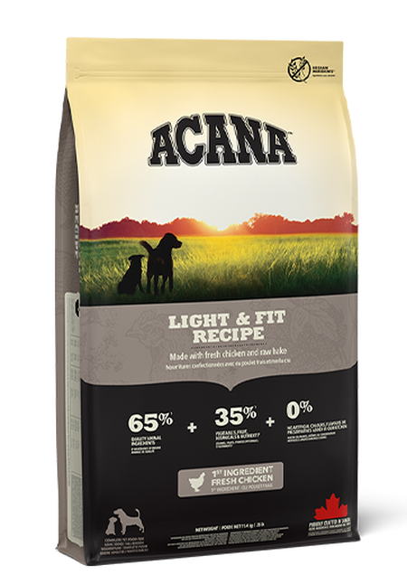 Acana Dog Light & Fit – Kompletna hrana za pse sa viškom kilograma