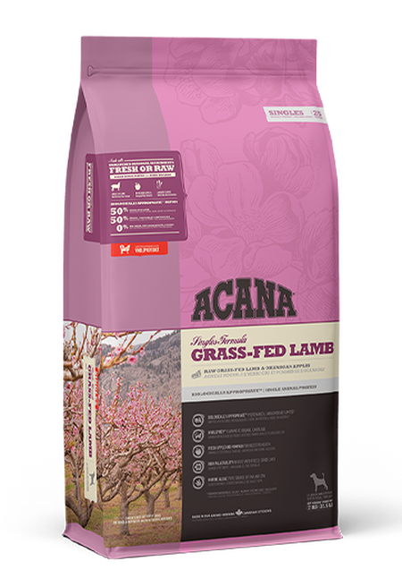 Acana Singles Grass-Fed Lamb – Kompletna hrana za pse sa osetljivim stomakom i alergijama