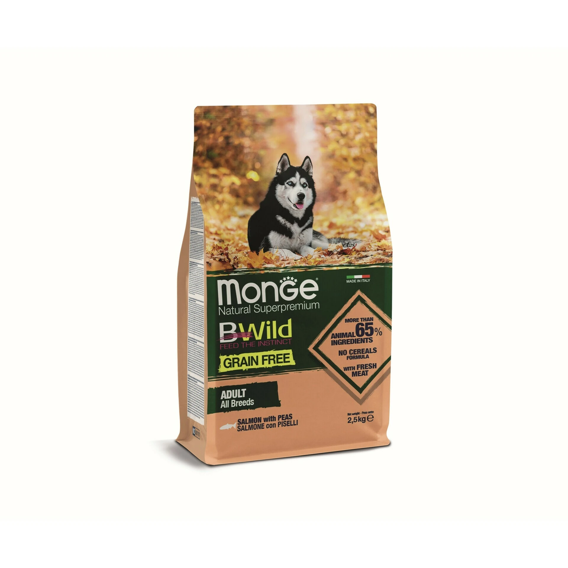 Monge BWild Grain Free Losos sa graškom - Слика 2