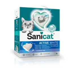 Sanicat Active White – Visokokvalitetan grudvajući posip od belog bentonita