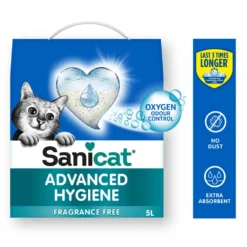 Sanicat Advanced Hygiene 5L – Visokoapsorbujući posip bez mirisa